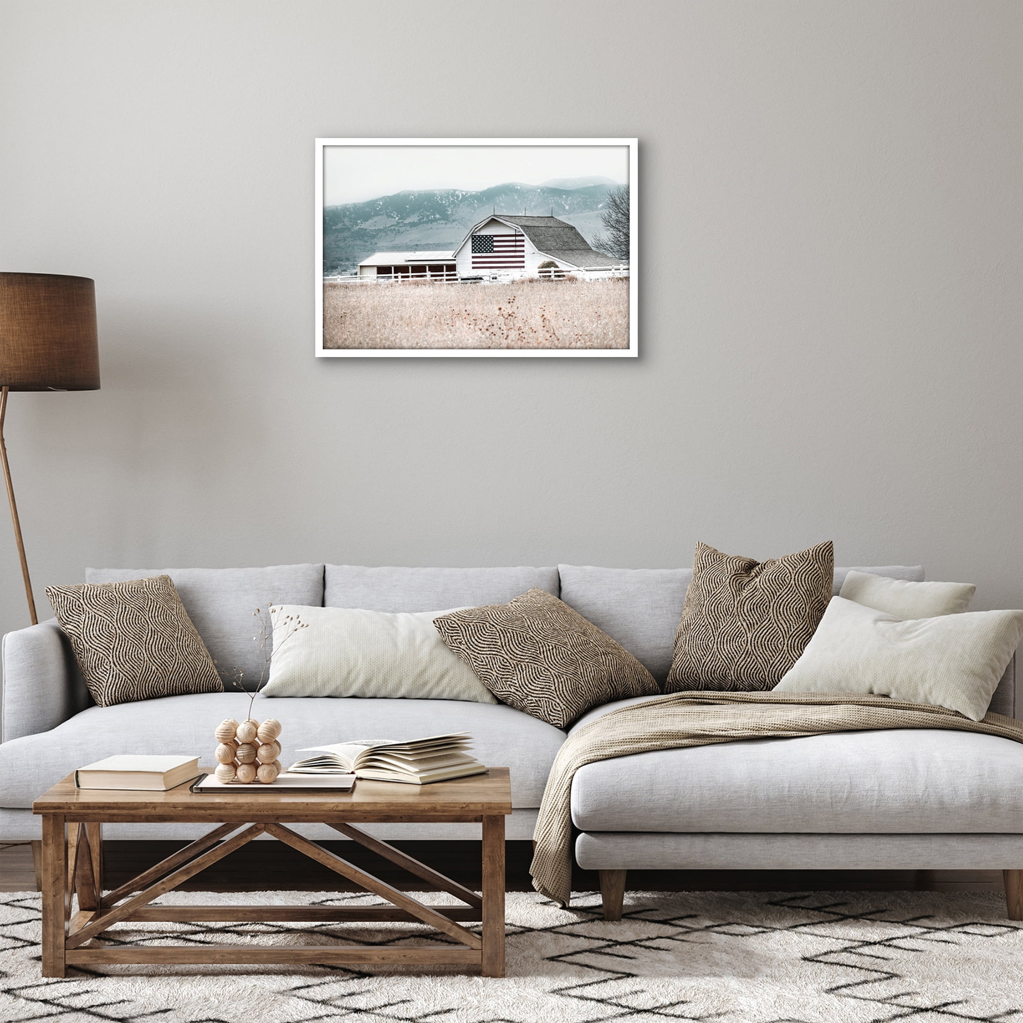 Americanflat 16" x 24" Poster Frame - Perfect for Photos and Artwork - White