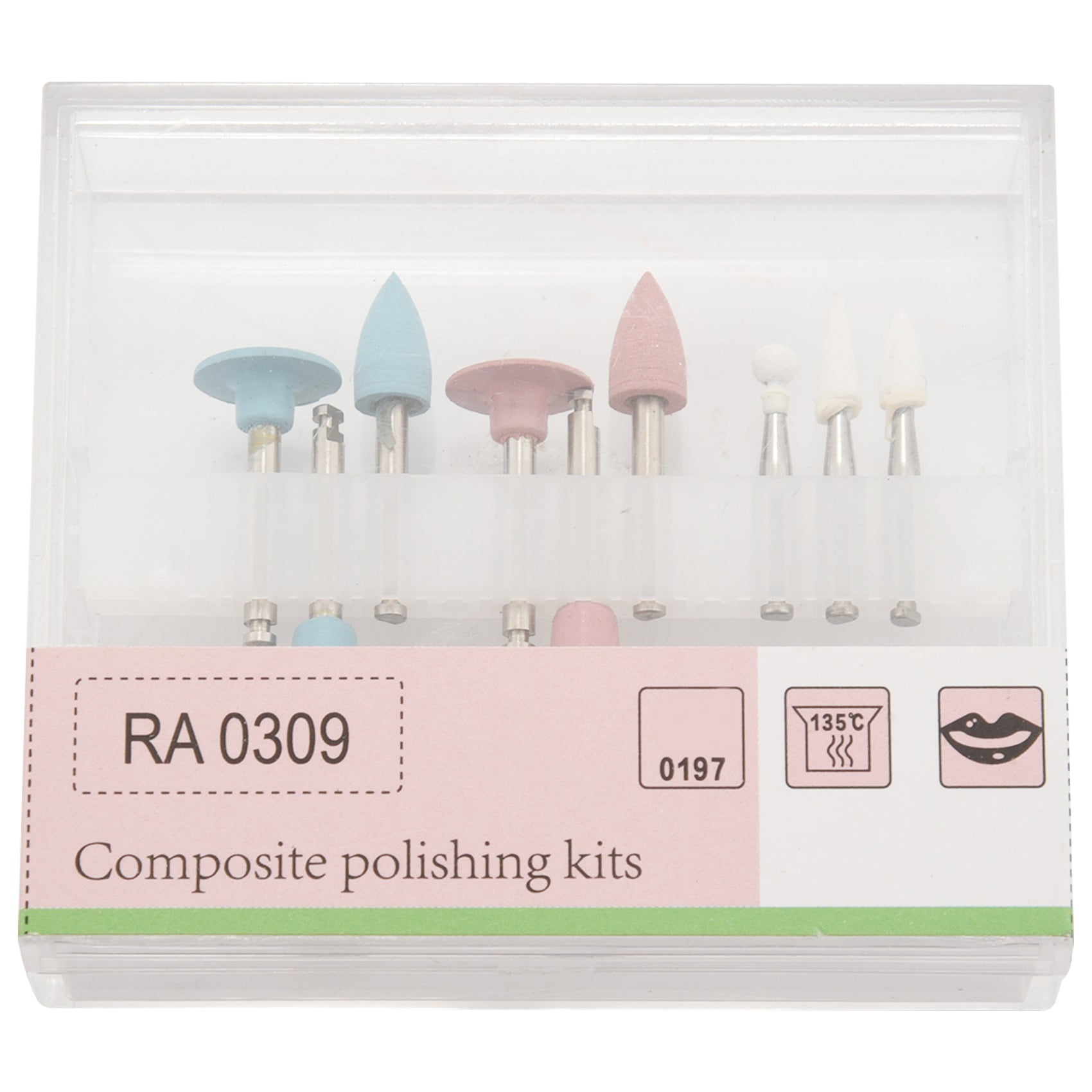 Dental Composite Polishing for LowSpeed Handpiece Kit RA0309 Teeth