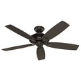 thumbnail image 2 of Hunter Fan Société Rainsford 52 Pouces Ventilateur de Plafond W / Chaîne de Contrôle de Traction, Bronze, 2 of 5