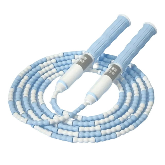 pitrice Corde à Sauter en Acier Réglable Perlée Lourde pour Enfants Femmes Hommes Entraînement Physique