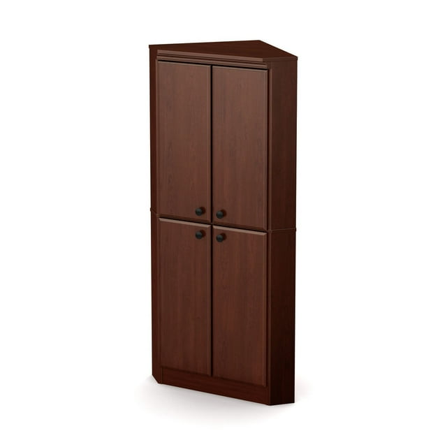 South Shore Morgan 4-Door Corner Armoire