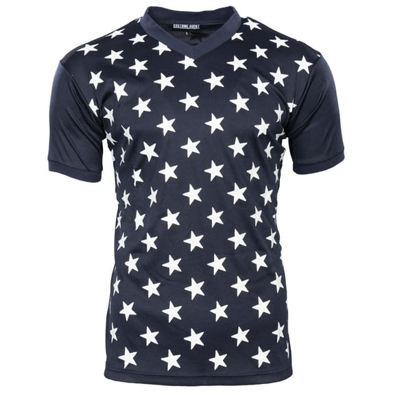 Fight Soap Salesman Tyler Stars All Over Navy Adult Unisex Halloween Costume T-Shirt Tee