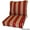 Multicolor, variant on Greendale Home Fashions Premium Deep Seat Outdoor Cushion Set by  (Cushions Only) Watermelon Striped