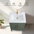 thumbnail image 5 of Vanity Art 24” Single Sink Bathroom Vanity Cabinet with Ceramic Countertop, 5 of 12