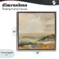 thumbnail image 4 of Stupell Industries Contemporary Muted Harmony Palette Gray Floating Frame Canvas Art, 18 x 18, by Silvia Vassileva, 4 of 8