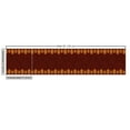 thumbnail image 3 of Geometric Fabric by the Yard, Tribal Motifs with Colorful Asymmetric Circles Shapes Repetition, Decorative Upholstery Fabric for Sofas and Home Accents, Burgundy Marigold and Cream by Ambesonne, 3 of 5