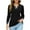 Black, variant on Lenpel Sweaters for Women Fashion Long Sleeve V Neck Collared Cable Knit Tunic Tops Casual Pullover Sweaters(Black,X-Large)