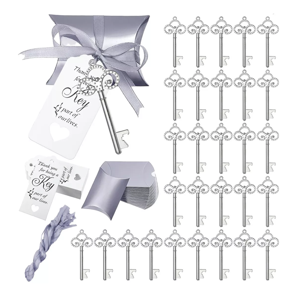 30 Pzs Destapador De Llave PLATA