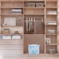 thumbnail image 5 of Unique Bargains 1 Pc Clothes Storage Foldable Storage Bags Blue 17*17*17in, 5 of 7