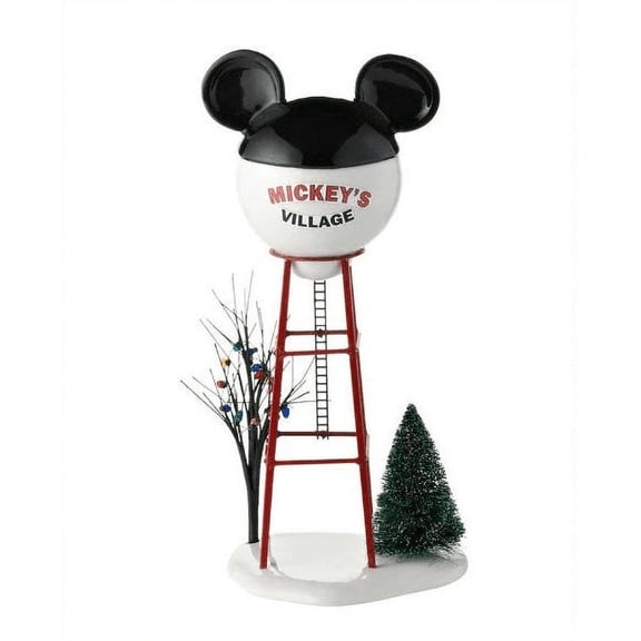 Department 56 Disney Village Mickey Water Tower Building