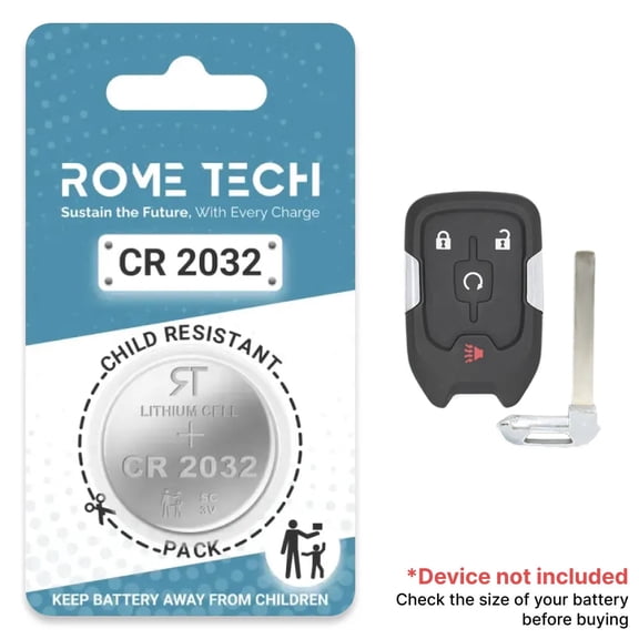 Replacement Battery for Key Fob - GMC Terrain 2018-2024 2 Pack