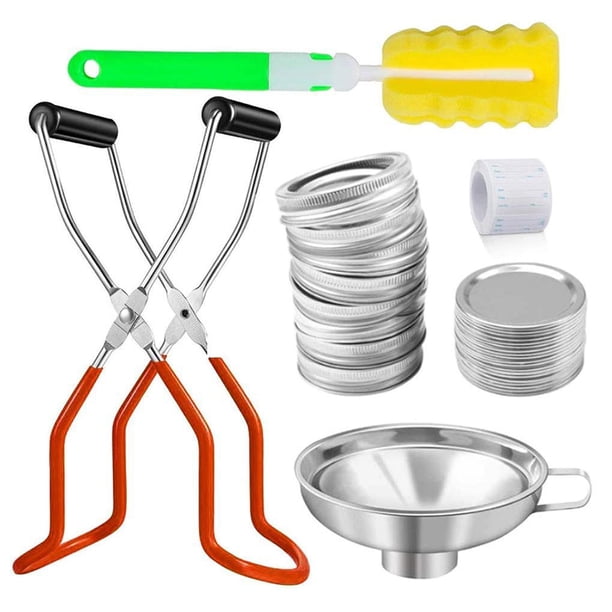 Abrazadera De Pinzas Para Latas Antiescaldado, Dispositivo De Elevación De Latas, Suministros De Enlatado De Acero Inoxidable, Kits De Enlatado Para Alimentos, Hogar Y Exteriores Monstrate HA017725-00