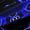 Blue, variant on Feelyou Gaming Controller Kid Black Out Curtains, Futuristic Game Consloe Curtains Pack of 2 (42x63 Each), Honeycomb Abstract Blue Bedroom Curtains, Window Curtains Bedroom Decor