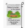 thumbnail image 1 of Printtoo White Better To Be Lost In The Camper Than Be Found At Home Family Camping Car Personalized Camping Flags For Campers Double Sided CampsiteFlagOutdoor GardenFlags, 1 of 4