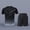 Black, variant on Men's Shirt and Shorts Gym Set 2 Piece Outfits Fashion Summer Tracksuits Casual Sportwear Set Big and Tall Size M-5XL White