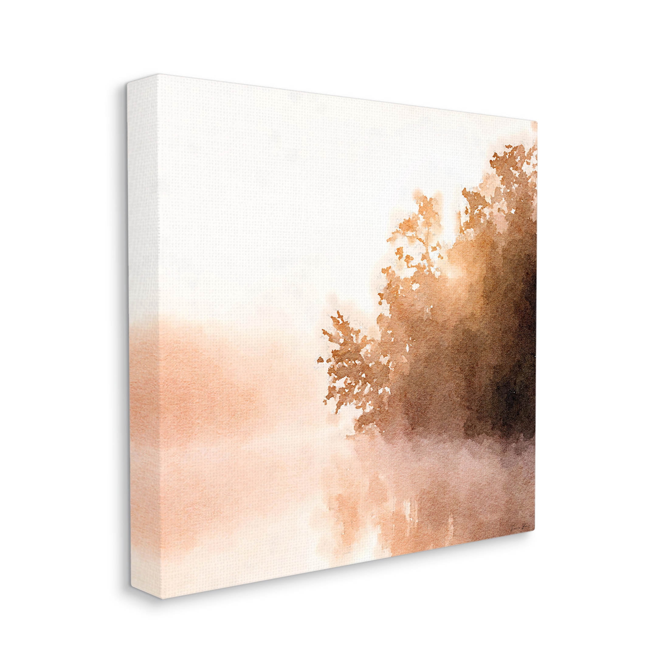 Stupell Industries Overhanging Trees Sunlit Lake View Painting Gallery Wrapped Canvas Print Wall Art, Design by Denise Brown