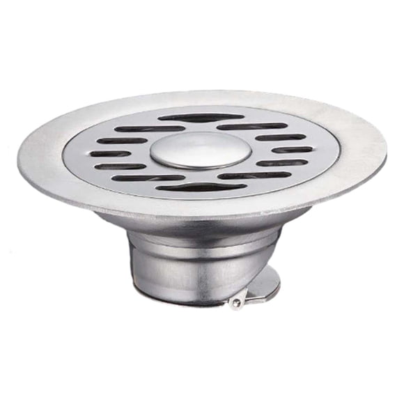 Drain de Sol 15cm pour Piscine, Principal pour sous-Sol, Baignoire, Sol, Salle de Bain, Douche 15x5.5cm Double