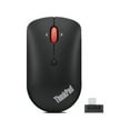 thumbnail image 2 of Lenovo ThinkPad USB-C Wireless Compact Mouse - Optical - Wireless - 2.40 GHz - Black - USB Type C - 2400 dpi - Scroll Wheel - Symmetrical, 2 of 5