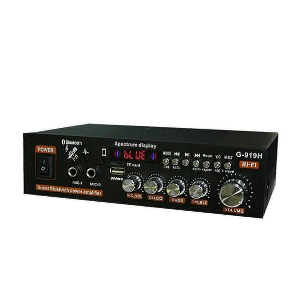 1000w Home Power Amplifiers Audio Bluetooth Amplificador Subwoofer Speaker