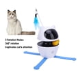 thumbnail image 3 of Juguete Inteligente Para Gatos, Liberación De Energía Para Mascotas, 1200mAh, Juguete Ejercicio Para Gatos ABS, 3 Modos De Rotación, Juguete Interactivo Para Gatos Para Hogares, 3 of 7