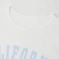 thumbnail image 5 of Girls Y2K Fashion Outfit Short Sleeved Letter Print Crop Top Solid Wide Leg Pants Summer Set 7-8 Years 8-9 Years 9-10 Years 10-11 Years, 5 of 6