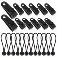 thumbnail image 1 of 24 PCS Tarp Clips Heavy Duty Lock Grip Awning Clips,Tarp Clamps Tarp Fasteners,Tent Clips Pool Awnin, 1 of 5