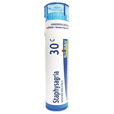 Boiron Staphysagria 30C (Pack of 5), Homeopathic Medicine for Surgical Wounds