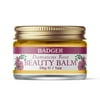 Badger Rose Beauty Balm w/ Organic Rose Oil 1 oz Glass Jar