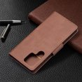 thumbnail image 5 of Wallet Case for Samsung S22 Ultra, Retro Solid Color Premium Leather Credit Card Holder Wallet RFID Blocking Case with Wrist Strap Stand Magnetic Flip Cover for Samsung Galaxy S22 Ultra, Brown, 5 of 9