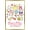 Gold Framed Version, variant on Hello Kitty and Friends - Kawaii Favorite Flavors Wall Poster, 22.375" x 34"