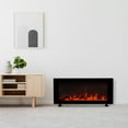 thumbnail image 7 of FLAME&SHADE 42 inch Wall Mounted or Freestanding Electric Fireplace Heater with Remote, 7 of 7
