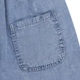 thumbnail image 4 of NIPAXO Boys Denim Shorts Elastic Waist Shorts, Light Blue, 4-5Y, 4 of 6