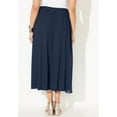 thumbnail image 2 of Catherines Women's Plus Size Petite Flowy Chiffon Skirt, 2 of 4