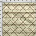 thumbnail image 3 of oneOone Cotton Flex Light Yellow Fabric Geometric & Floral Block Sewing Craft Projects Fabric Prints By Yard 40 Inch Wide, 3 of 4