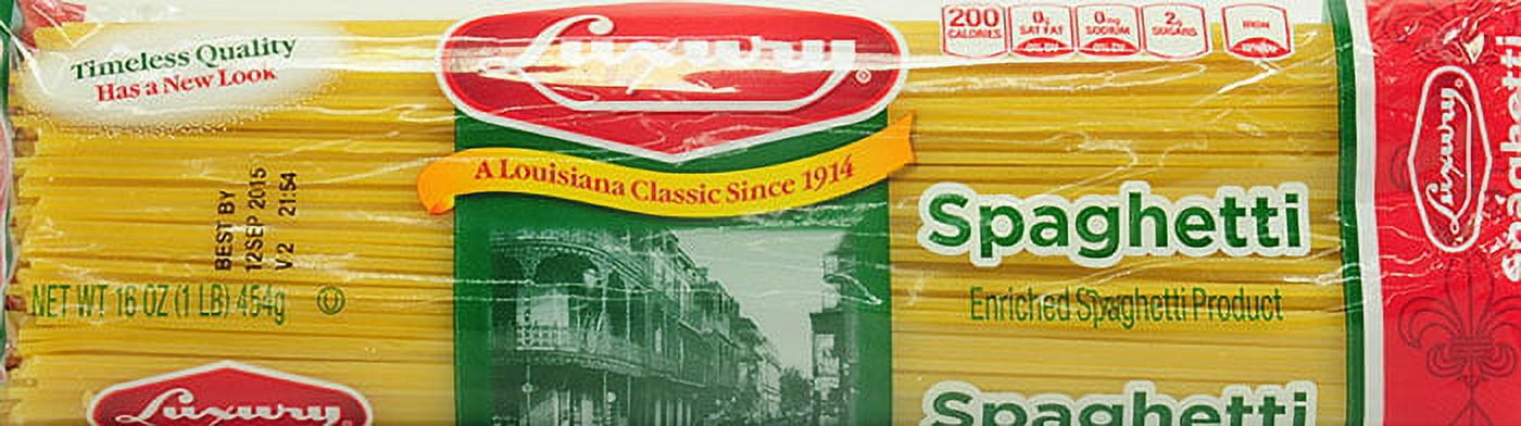 (2 pack) Luxury Spaghetti Pasta, 16-Pack (16 oz Each) – Pasta for Classic Italian inspired dishes