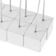 thumbnail image 2 of NUOLUX 10 unidades de soportes para fotos y notas con base cúbica (blanco), 2 of 8