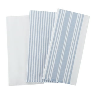 3 Pack White Blank Tea Towels Kitchen Towels Craft Supply 