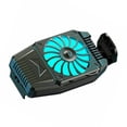 thumbnail image 2 of Ventilador de enfriamiento Enfriador de teléfono móvil Herramienta de enfriamiento de teléfono inteligente ajustable recargable por USB, Negro seitruly EL001839-01B, 2 of 2