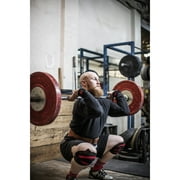 Harbinger Weightlifting Knee Wraps, 78 Black/Red, 1 Pair