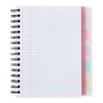 thumbnail image 4 of Pen+Gear College Ruled 5-Subject Poly Notebook, 6" x 8.26", White, 150 Sheets, 4 of 6