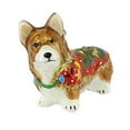 thumbnail image 2 of Pembroke Welsh Corgi With Ugly Christmas Sweater Polish Glass Ornament Dog Pet, 2 of 3