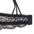 thumbnail image 4 of New French Style Ultra-Thin Floral Lace Underwear Unlined Multi-Shoulder Straps Bra, 4 of 5