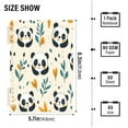 thumbnail image 3 of Notebook 8.3x5.7x0.4 Inch One Sizex1 Journey Note Diary Hardcover Notebook 60 Pages,80g Paper Writing Smooth and Not Easy to Break Cartoon Cute Panda Seamless, 3 of 8