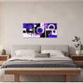 thumbnail image 4 of ZHONGYUTONG Abstract Canvas Wall Art 3 Pieces Black and White Pictures Contemporary Minimalist Print Modern Geometric Line Artwork for Living Room Decor Framed (16.00" x 24.00" x 3PCS), 4 of 5