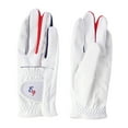 thumbnail image 1 of Guantes de golf para mujer kusrkot Guante de golf de malla cuero con puño pegajoso 78 cm a 80 cm, 1 of 8