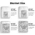 thumbnail image 3 of Verve & Co ShopBlanket Gift for Mom from Daughter Son,Coloring - Style Throw Blanket Fleece for Mother's Day,Mom Birthday,Cat Design, 3 of 3