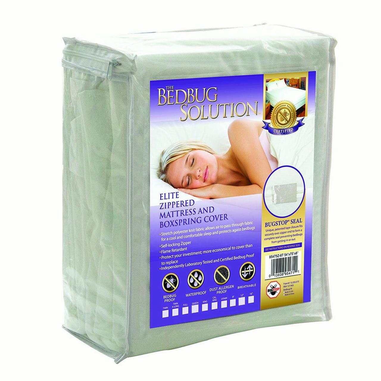 BedBug Solution Hybrid King Mattress Cover, 12 In.