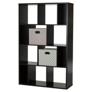 Reveal 12 Cube Shelving Unit with 2 Fabric Storage Baskets by South