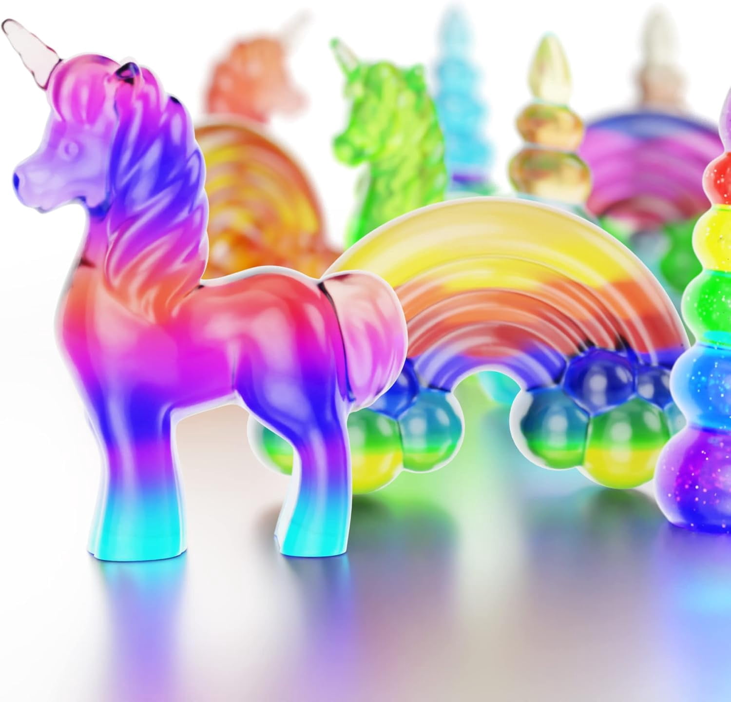 Unicorn Soap Making Kit - Crafts DIY Project Science STEM Activity Gift - Make Your Own Soap Kits