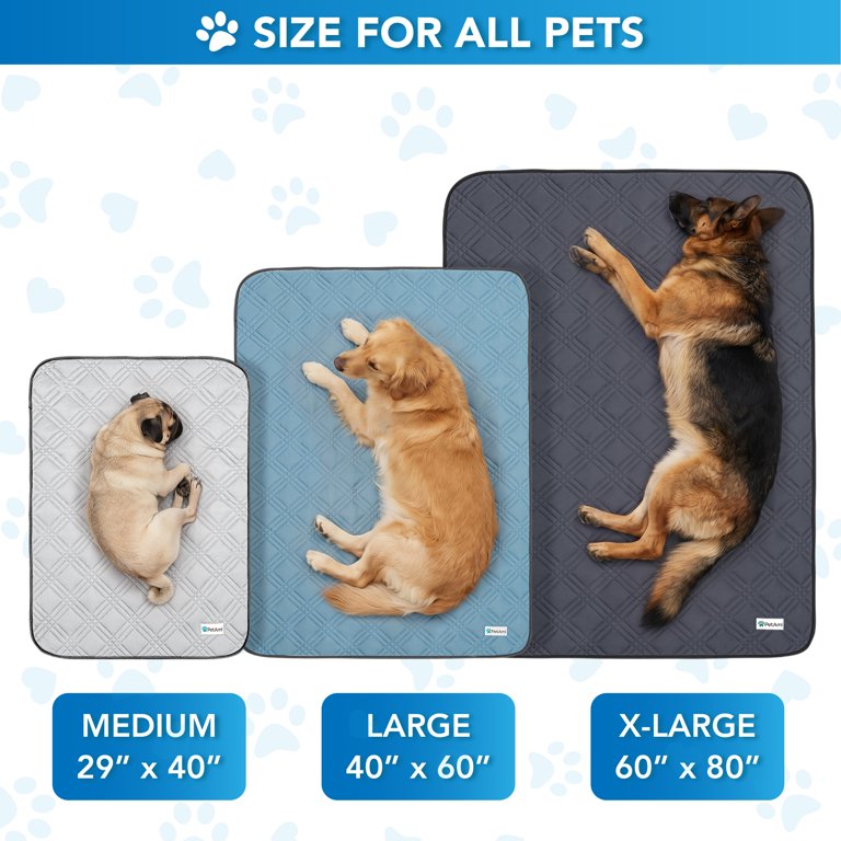 PetAmi Waterproof Cooling Mat, 40x60 Inch Blue photo 7